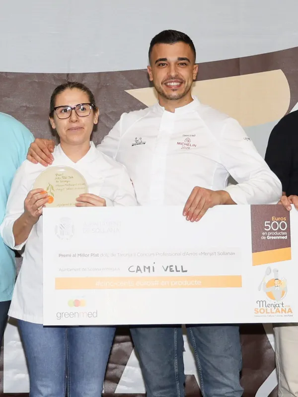 Premi al millor plat dolç de taronja: Mario Suñer
