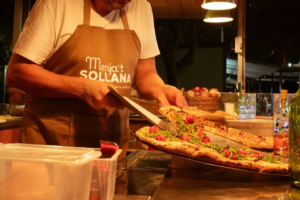 Taller de pizzes per als menuts